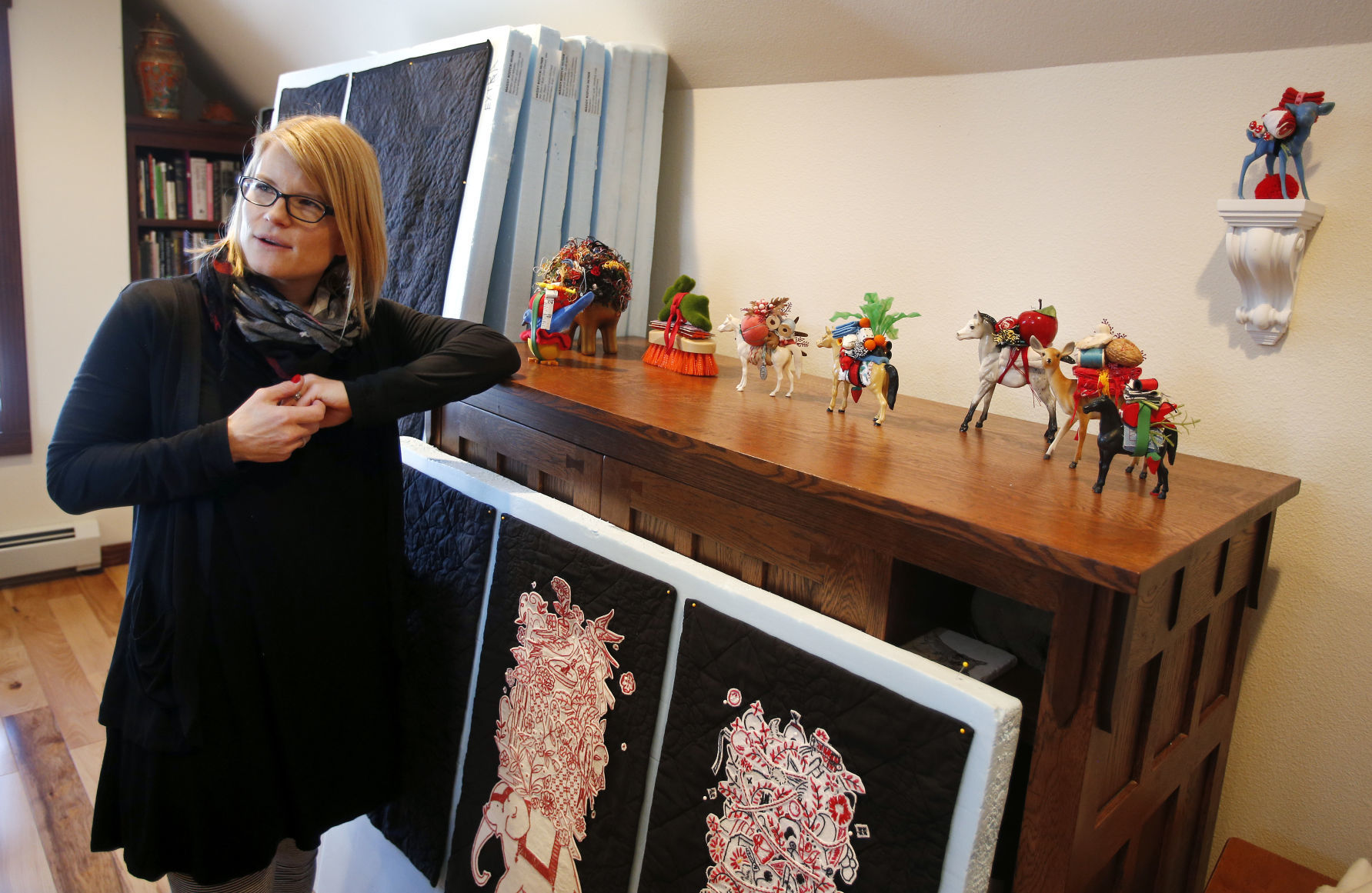 Artist Maggy Rozycki Hiltner